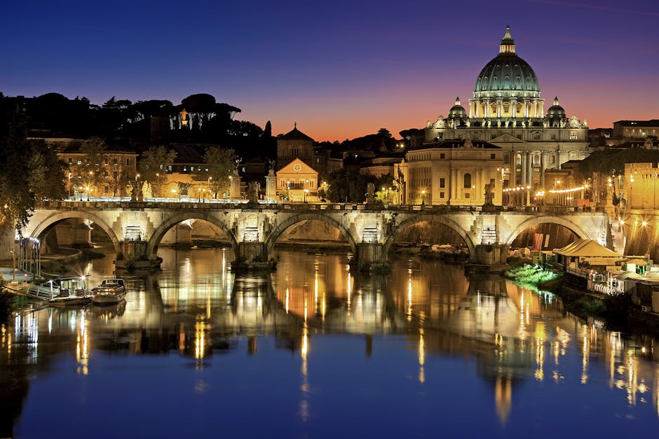 Photography Of Lighted Bridge